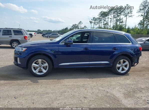WA1AXBF77ND011068 2022 AUDI Q7 Blue Vista interior de 360 grados