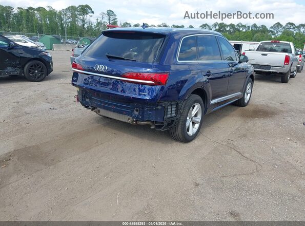 WA1AXBF77ND011068 2022 AUDI Q7 Blue Trasero derecho