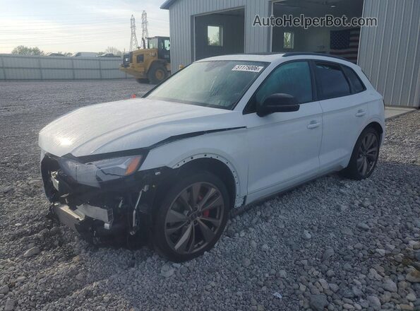 WA1B4AFY0S2035154 2025 AUDI SQ5 Белый Передняя левая четверть