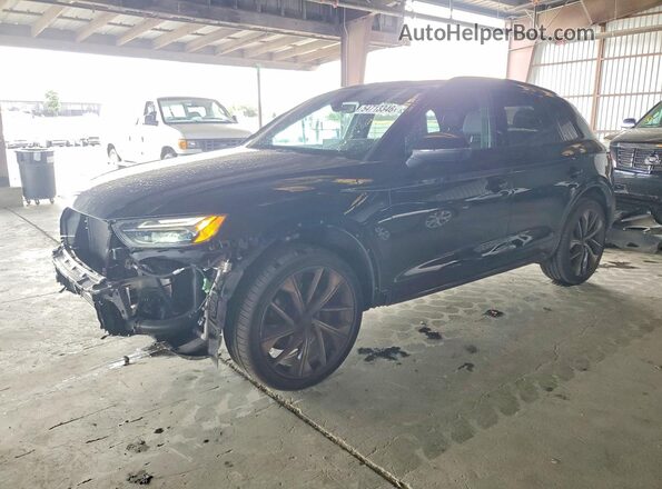 WA1B4AFY2M2008900 2021 AUDI SQ5 Черный Передняя левая четверть