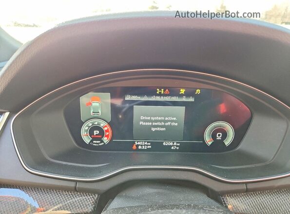 WA1B4AFY3M2046314 2021 AUDI SQ5 Черный Вид щитка приборов