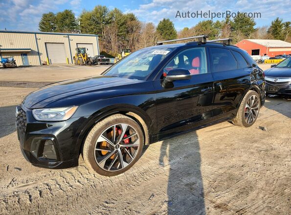 WA1B4AFY3M2046314 2021 AUDI SQ5 Черный Передняя левая четверть