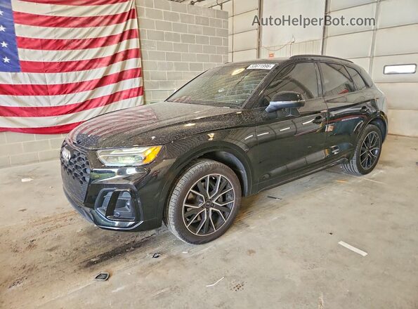 WA1B4AFY5M2041440 2021 AUDI SQ5 Черный Передняя левая четверть
