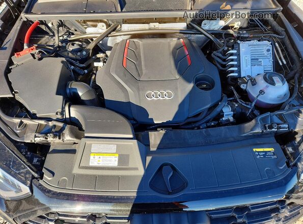 WA1B4AFY7S2025527 2025 AUDI SQ5 Black ძრავის განყოფილების ხედი