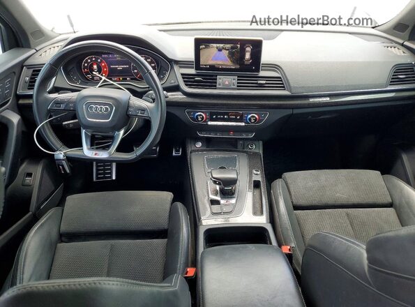WA1B4AFY8L2124391 2020 AUDI SQ5 Gray Առջևի վահանակի տեսք