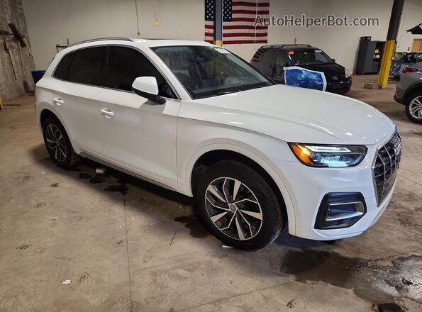 WA1BAAFY2M2002135 2021 AUDI Q5 White Передня права чверть