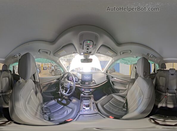 WA1BAAFY2M2002135 2021 AUDI Q5 White Панорамний вид салону 360°