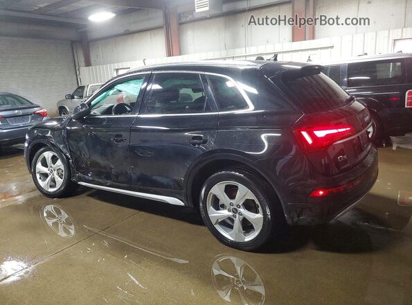 WA1BAAFY2M2005147 2021 AUDI Q5 Черный Задняя левая четверть