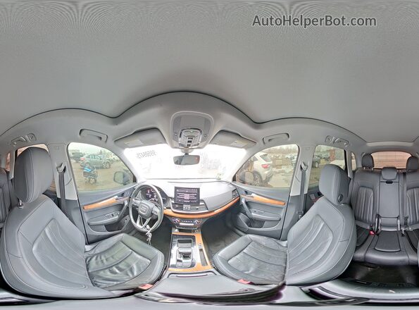 WA1BAAFY7M2020758 2021 AUDI Q5 Черный Вид наклейки с VIN-кодом