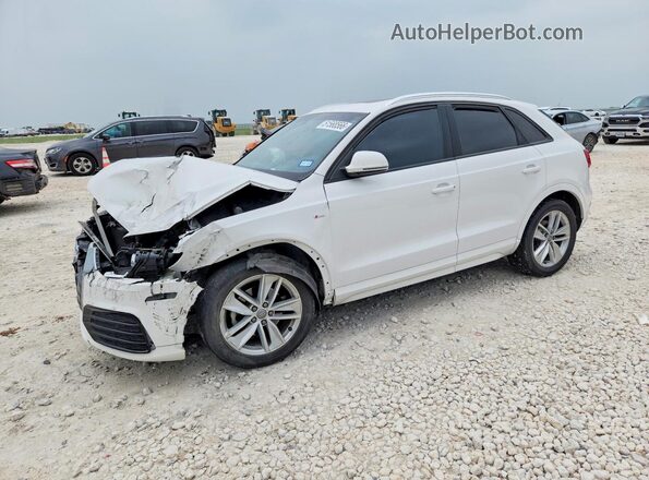 WA1BCCFS1JR001370 2018 AUDI Q3 White Front left