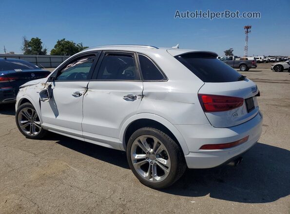 WA1BCCFS2JR008697 2018 AUDI Q3 White Trasero izquierdo