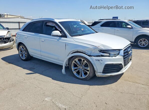 WA1BCCFS2JR008697 2018 AUDI Q3 White Delantero derecho