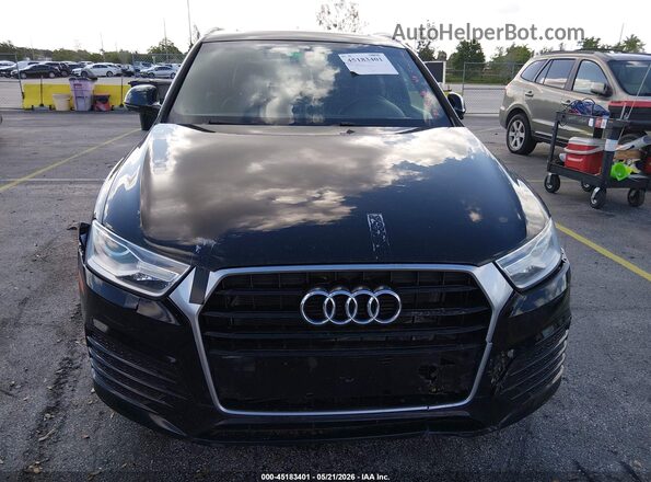 WA1BCCFS3JR026593 2018 AUDI Q3 Black Սարքավորումների վահանակի տեսք