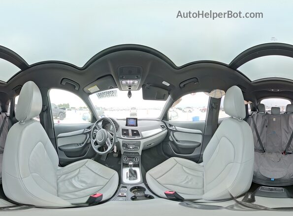WA1BCCFS5JR012257 2018 AUDI Q3 White Вид наклейки з VIN-кодом