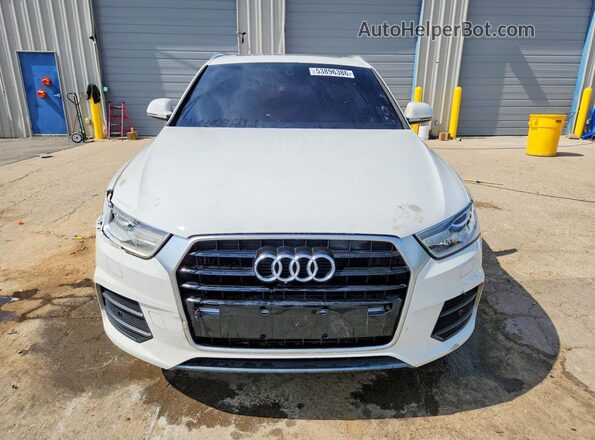 WA1BCCFS6HR010883 2017 AUDI Q3 White Widok z przodu