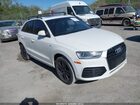 2018 Audi Q3 2.0t Premium/2.0t Sport Premium White vin: WA1BCCFS6JR015460