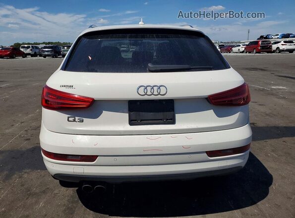 WA1BCCFS6JR030041 2018 AUDI Q3 White Widok z tyłu