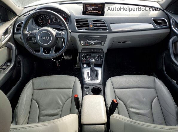 WA1BCCFS9JR001004 2018 AUDI Q3 White წინა პანელის ხედი