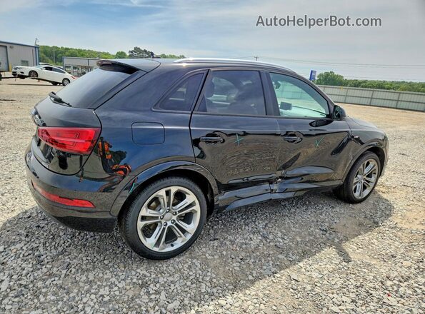 WA1BCCFSXJR030964 2018 AUDI Q3 Black უკანა მარჯვენა