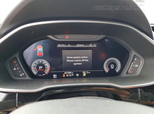 WA1BECF30K1083353 2019 AUDI Q3 White Vista del cuadro de instrumentos