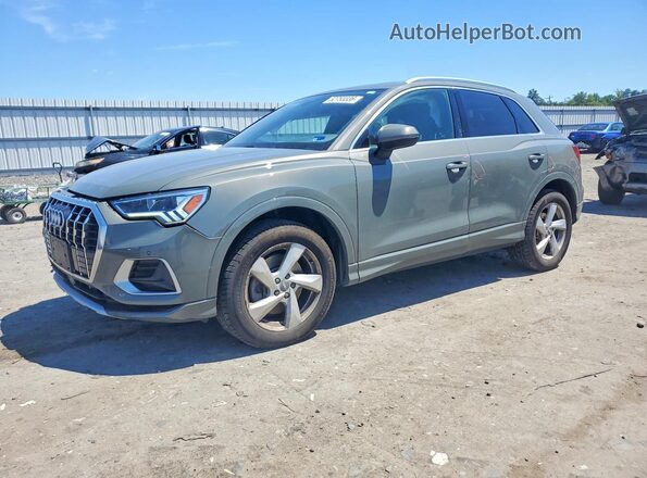 WA1BECF34L1009385 2020 AUDI Q3 Gray Передня ліва чверть