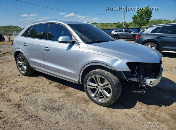 WA1BFCFS3GR016095 2016 AUDI Q3 Серебряный Передняя правая четверть