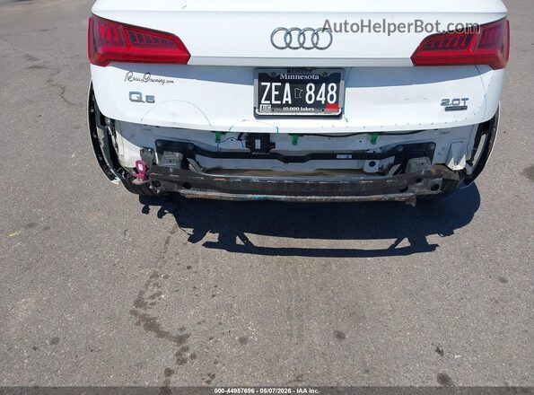 WA1BNAFY1J2006435 2018 AUDI Q5 Белый Вид спереди