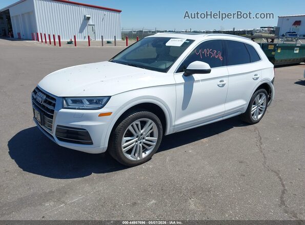 WA1BNAFY1J2006435 2018 AUDI Q5 Белый Передняя левая четверть