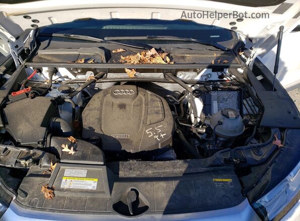 WA1BNAFY3L2017598 2020 AUDI Q5 White Вид підкапотного простору