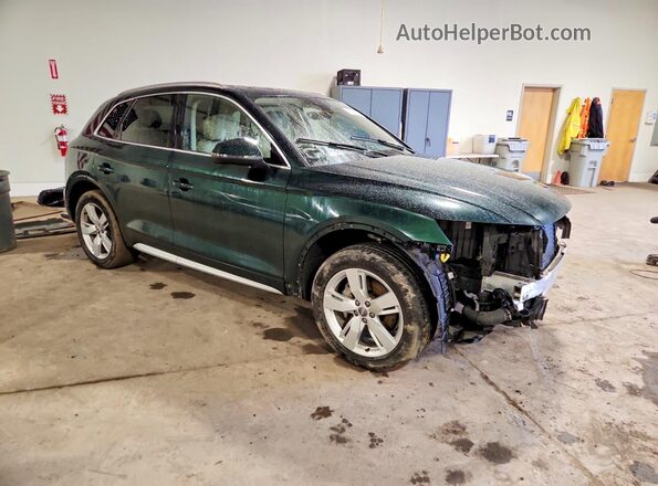 WA1BNAFY4K2049992 2019 AUDI Q5 Зеленый Передняя правая четверть