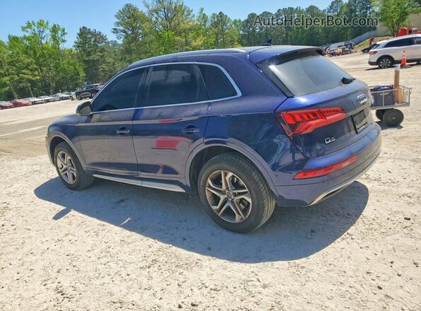 WA1BNAFY5J2024906 2018 AUDI Q5 Blue Tył lewy