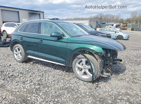WA1BNAFY5L2091489 2020 AUDI Q5 Зеленый Передняя правая четверть