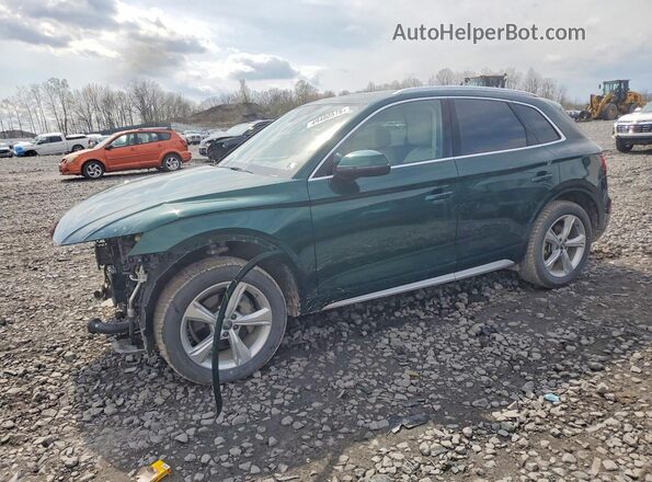 WA1BNAFY5L2091489 2020 AUDI Q5 Зеленый Передняя левая четверть