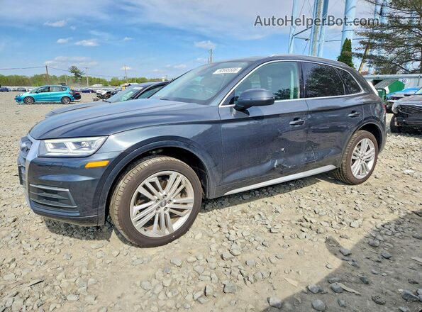 WA1BNAFY7L2018687 2020 AUDI Q5 Серый Передняя левая четверть