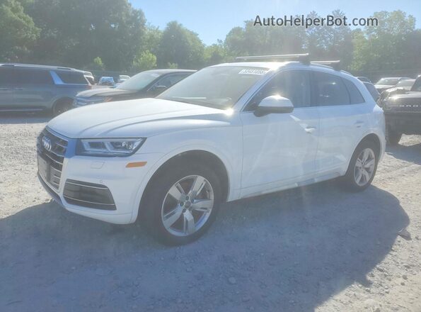 WA1BNAFY8J2038086 2018 AUDI Q5 Белый Передняя левая четверть