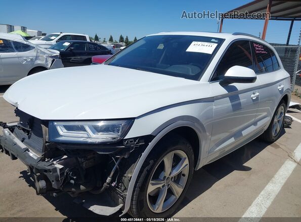 WA1BNAFY9L2014561 2020 AUDI Q5 Белый Передняя левая четверть