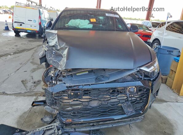 WA1BVAF15LD001085 2020 AUDI Q8 Black Դիմացի տեսք