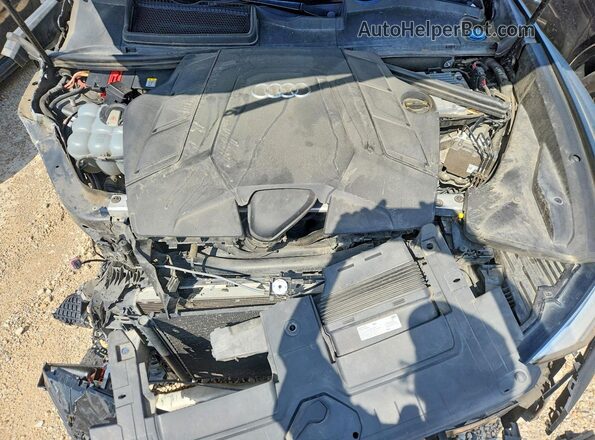 WA1BVAF15LD001085 2020 AUDI Q8 Black Շարժիչի բաժամունքի տեսք