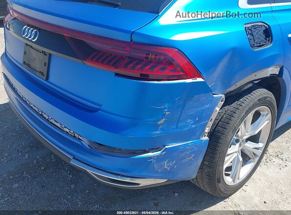 WA1BVAF18KD016954 2019 AUDI Q8 Синий Вид спереди