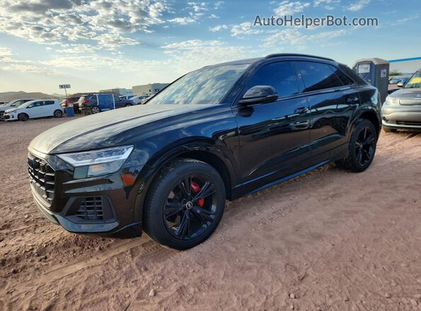 WA1BVBF14ND026648 2022 AUDI Q8 Черный Передняя левая четверть