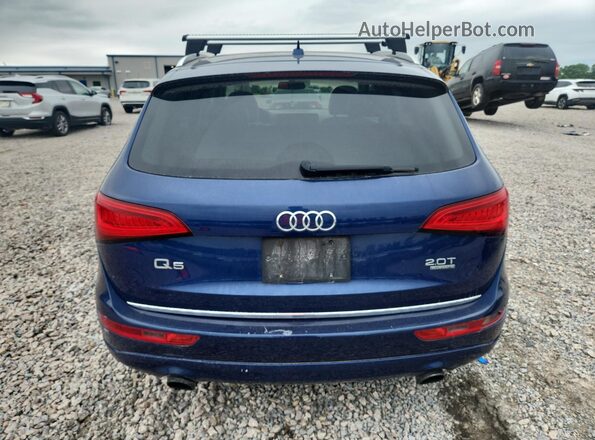 WA1C2AFP0GA059890 2016 AUDI Q5 Blue Հետևի տեսք