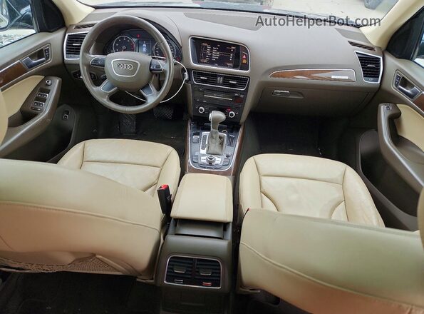 WA1C2AFP0GA060182 2016 AUDI Q5 Black Widok deski rozdzielczej