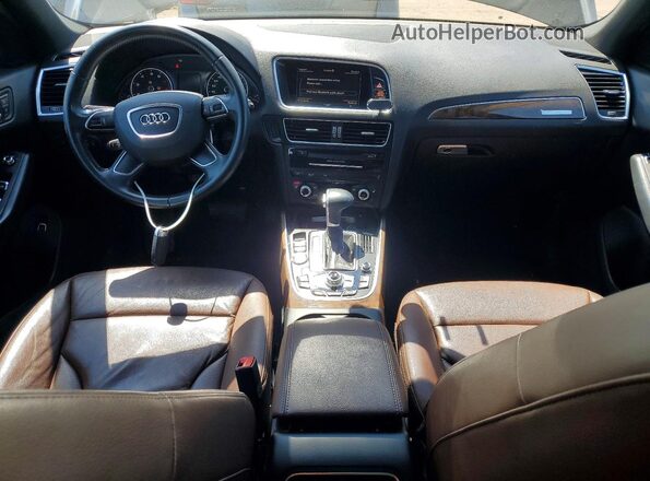 WA1C2AFP0HA098349 2017 AUDI Q5 Черный Вид панели приборов