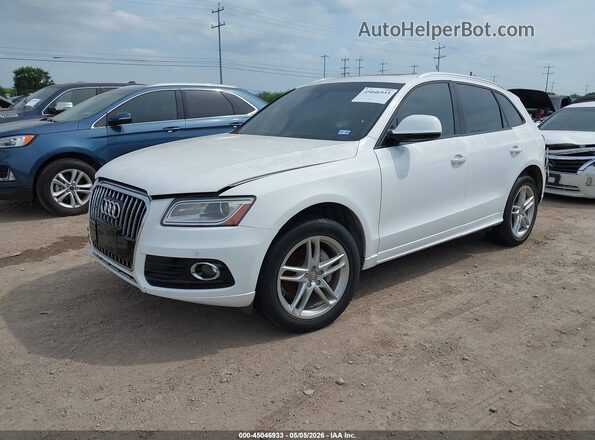 WA1C2AFP5HA077383 2017 AUDI Q5 Белый Передняя левая четверть