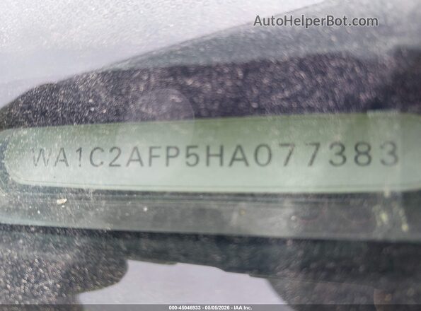 WA1C2AFP5HA077383 2017 AUDI Q5 Белый Вид подкапотного пространства
