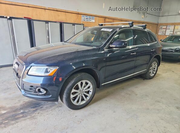 WA1C2AFP6GA036985 2016 AUDI Q5 Blue Передня ліва чверть