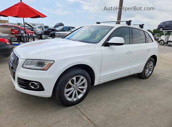 WA1C2AFP7GA045632 2016 AUDI Q5 White Передня ліва чверть