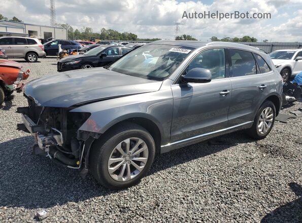 WA1C2AFP7GA133564 2016 AUDI Q5 Gray წინა მარცხენა ხედი სამი მეოთხედიდან