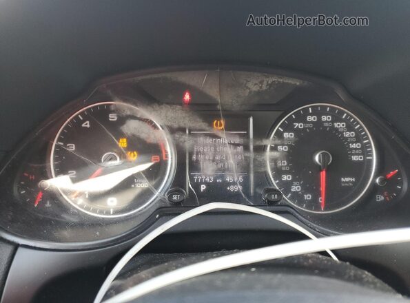 WA1C2AFP7GA133564 2016 AUDI Q5 Gray ხელსაწყოთა პანელის ხედი