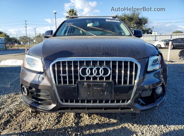 WA1C2AFP7HA055403 2017 AUDI Q5 Black Դիմացի տեսք